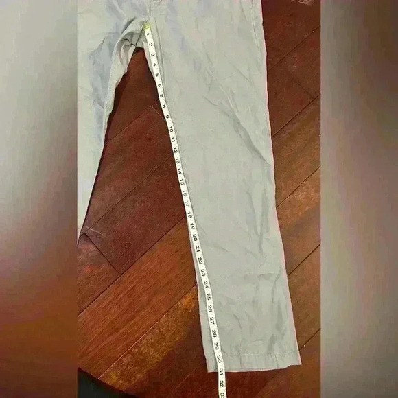 Men’s Original Penguin Gray Chino Straight Leg Pants Size 34/32 - Picture 6 of 8